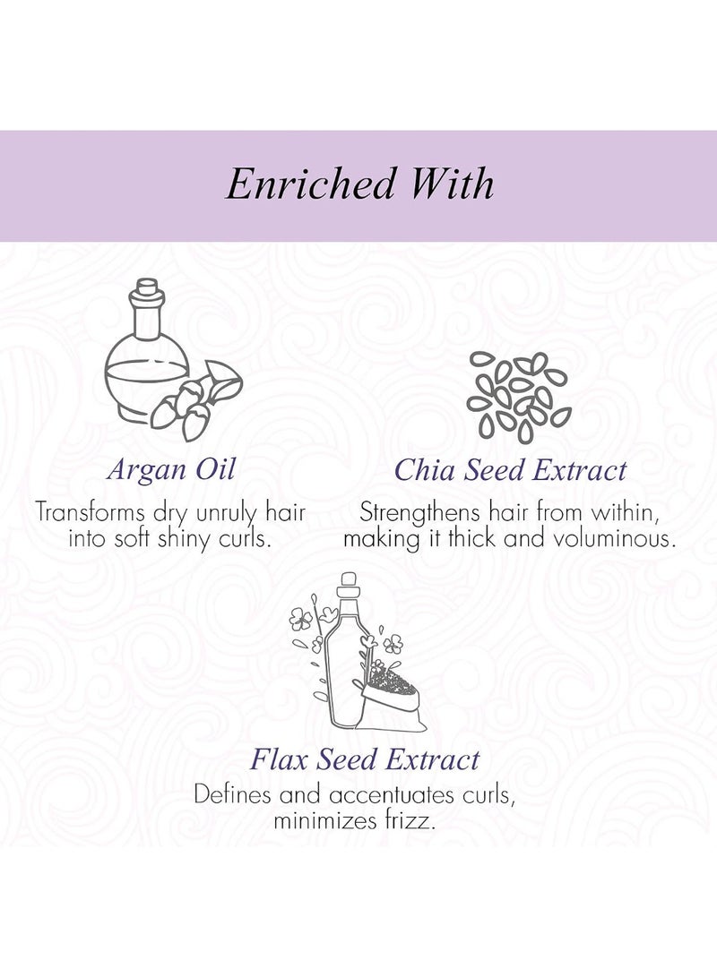 كيرل أب شامبو كيرل أب المرطب للشعر المجعد - للشعر الجاف والمتطاير والمموج والمجعد - خالي من الكبريتات والبارابين والسيليكون - 200 مل - Image 3