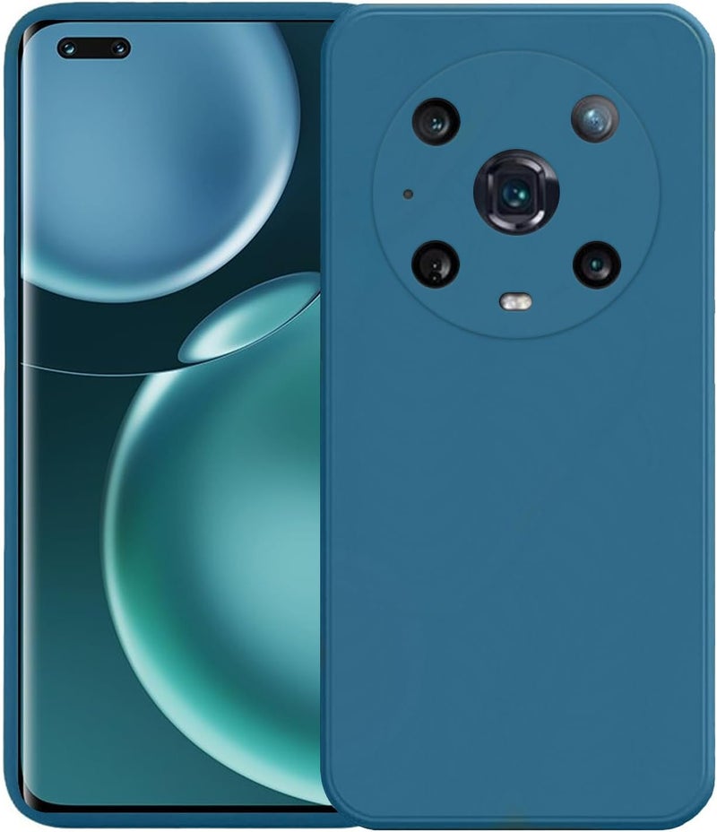 غطاء هاتف سيليكون لـ Honor magic 4 pro (لـ Honor magic 4 pro - أزرق) - Image 1