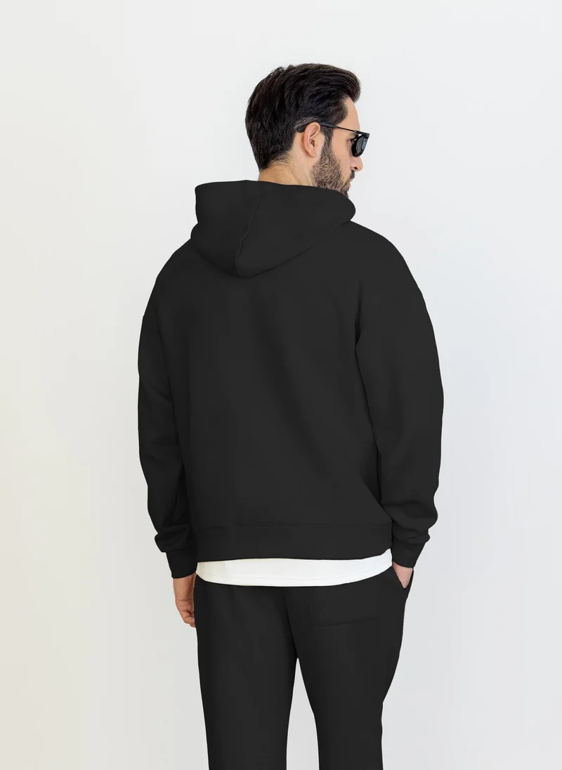 شايبس هودي مطبوع متوسط الوزن