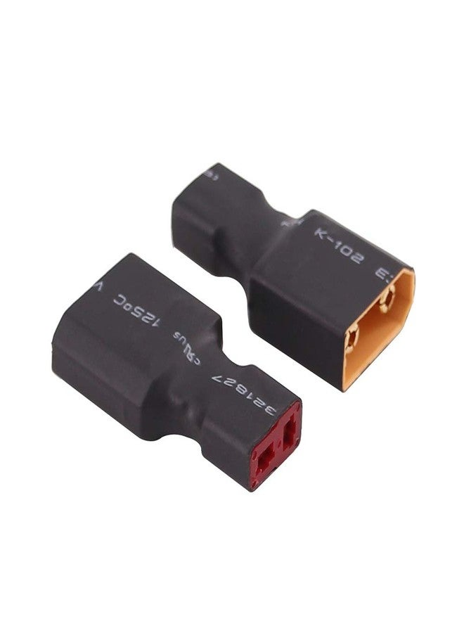 OliRC 4pcs XT90 to T-Plug Style Male Female RC Connector Adapter(C164-4) - Image 2