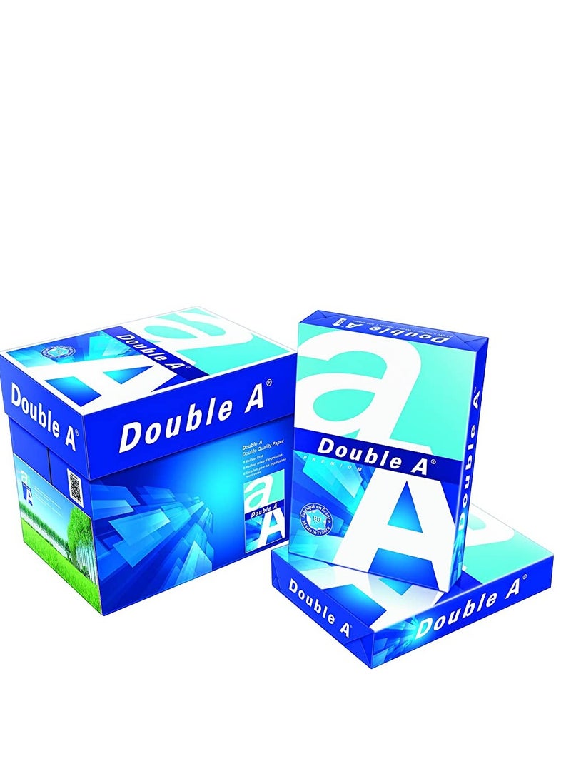 Double A أوراق ورق A4 ممتاز - 80 جرامًا للمتر المربع - Image 1