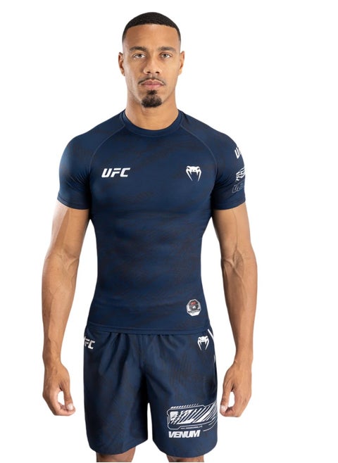 UFC FUSION BY VENUM FIRST WEEK RASHGUARDS SHORT SLEEVES BLUE