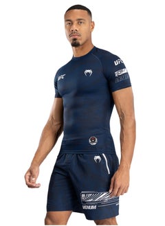 VENUM UFC FUSION BY VENUM FIRST WEEK RASHGUARDS SHORT SLEEVES BLUE  - Image 2