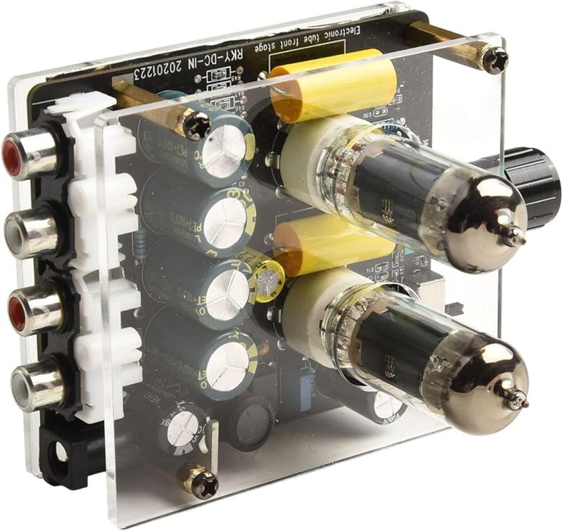 6A2 Vacuum Tube Preamplifier HiFi Preamp with Upgrade Circuit DC12V Power for Home Theater - Image 4