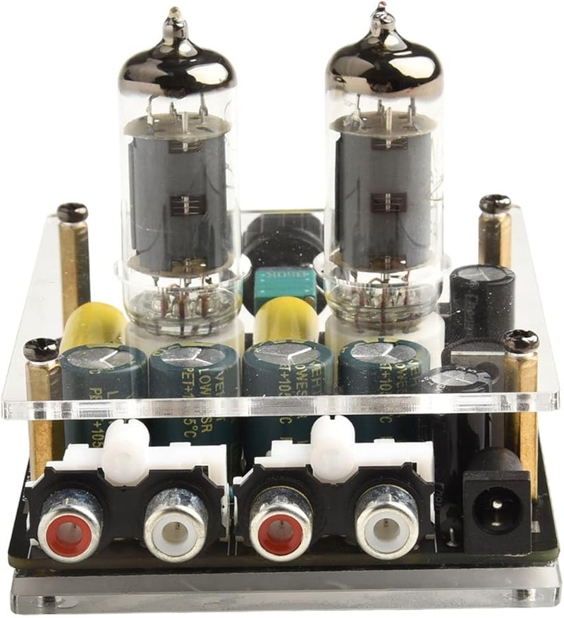 6A2 Vacuum Tube Preamplifier HiFi Preamp with Upgrade Circuit DC12V Power for Home Theater - Image 1