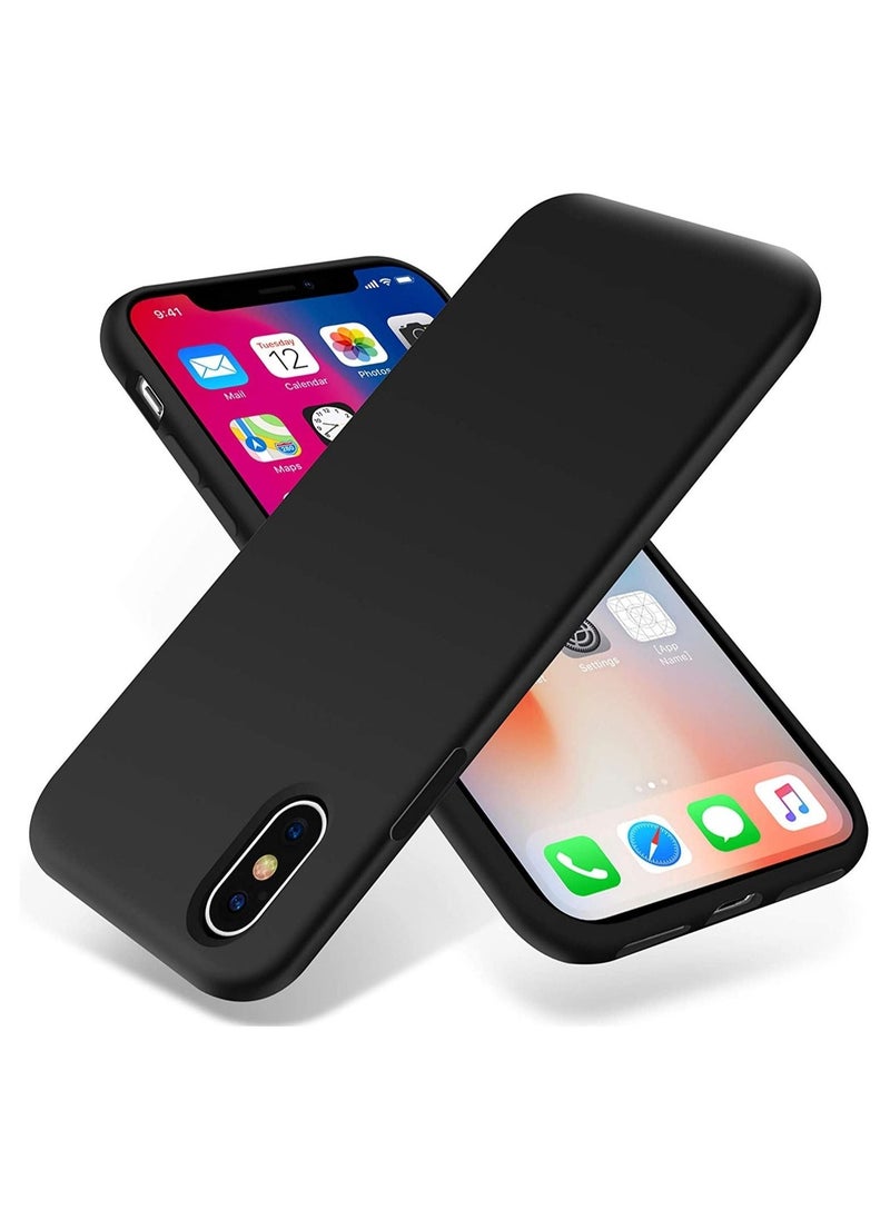 iPhone Xs Max Case,Ultra Slim Fit iPhone Case Liquid Silicone Gel Cover with Full Body Protection Anti-Scratch Shockproof Case - Image 1