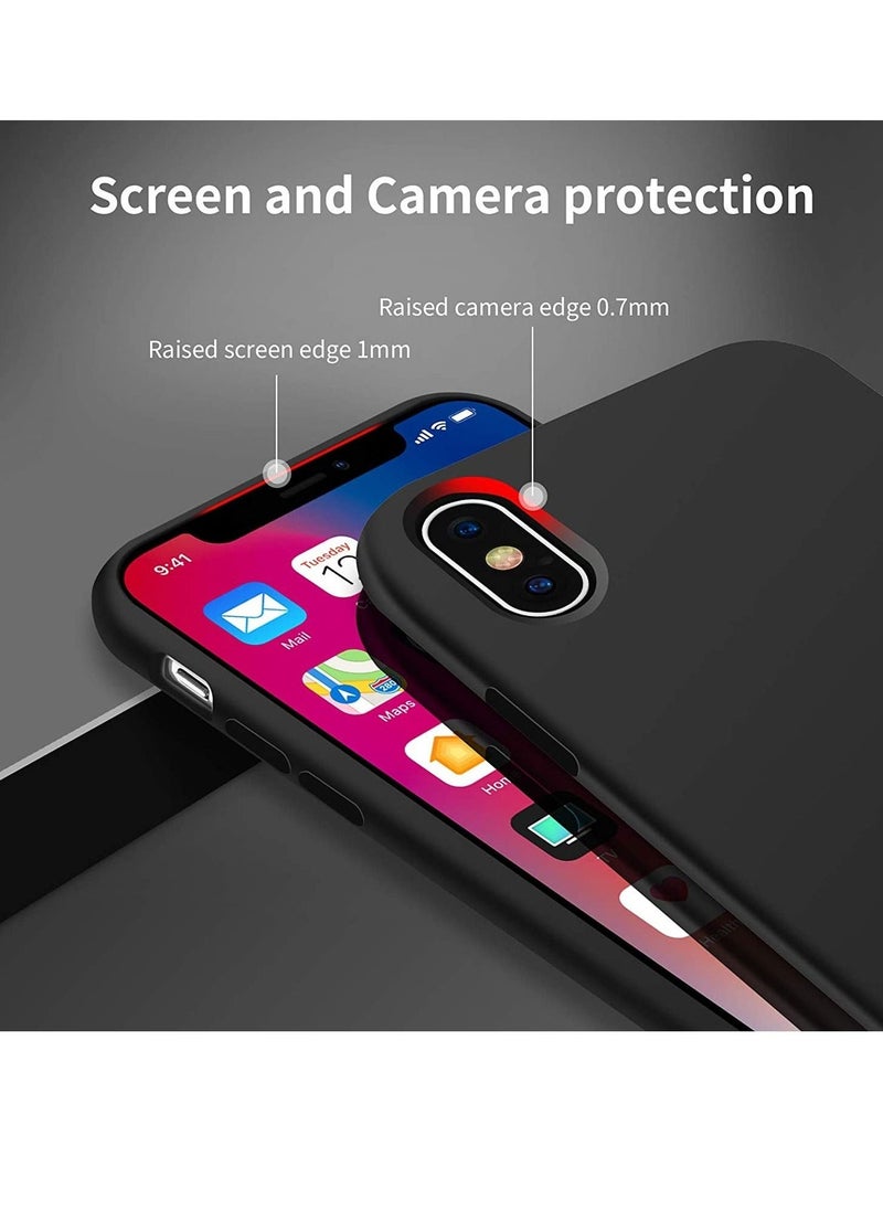 iPhone Xs Max Case,Ultra Slim Fit iPhone Case Liquid Silicone Gel Cover with Full Body Protection Anti-Scratch Shockproof Case - Image 4
