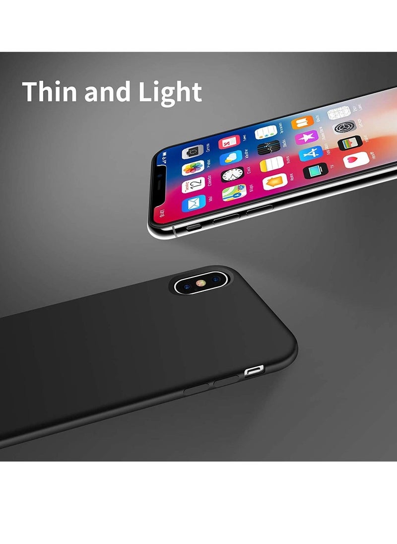 iPhone Xs Max Case,Ultra Slim Fit iPhone Case Liquid Silicone Gel Cover with Full Body Protection Anti-Scratch Shockproof Case - Image 2