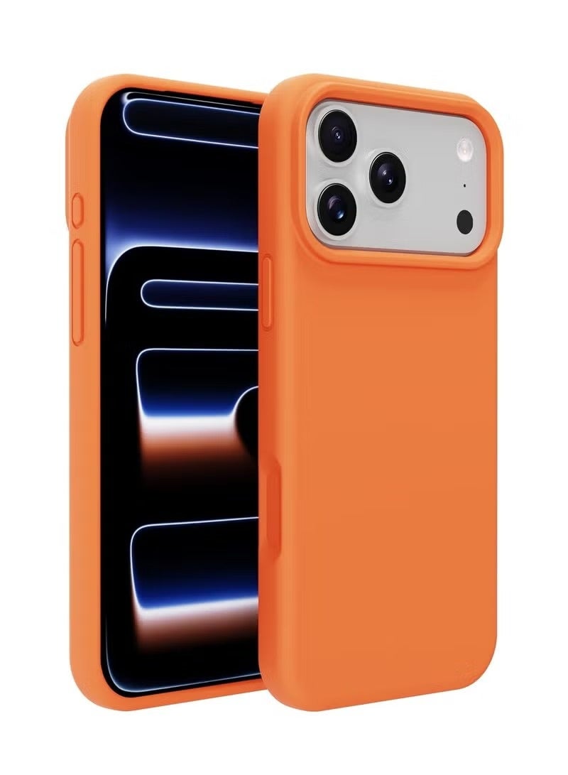 Easy Shop iPhone 17 Pro Max Case Soft Silicone Slim Thin Protective Phone Cover with Inner Microfiber Lining For iPhone 17 Pro Max 6.9-inch - Image 1