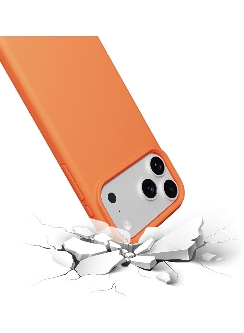 Easy Shop iPhone 17 Pro Max Case Soft Silicone Slim Thin Protective Phone Cover with Inner Microfiber Lining For iPhone 17 Pro Max 6.9-inch - Image 5