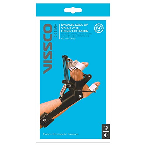Vissco Dynamic Cock-Up Splint with Finger Extension (Right) Orthopedic Hand Support for Wrist Immobilization Stroke Recovery Nerve Injury Tendon Repair Finger Extension Therapy - Image 5