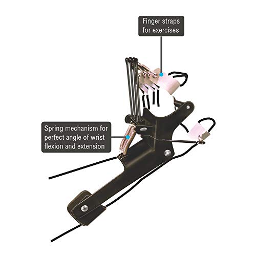 Vissco Dynamic Cock-Up Splint with Finger Extension (Right) Orthopedic Hand Support for Wrist Immobilization Stroke Recovery Nerve Injury Tendon Repair Finger Extension Therapy - Image 2