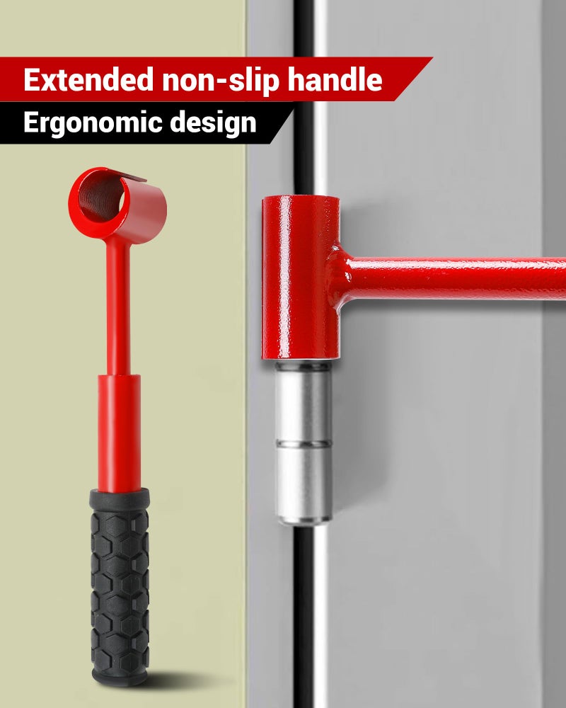 Tofcbye Upgraded Hinge Gap Adjustment Wrench Set, Heavy Door Hinge Adjustment Tool, 4 PCS Hinge Gap Adjusting Wrench, Tools used to adjust the gap between door chains and align door frames - Image 3