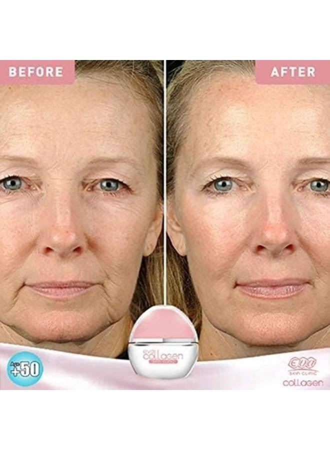 إيفا كريم كولاجين لمكافحة التجاعيد للوجه والرقبه +50 50ملليلتر - Image 3