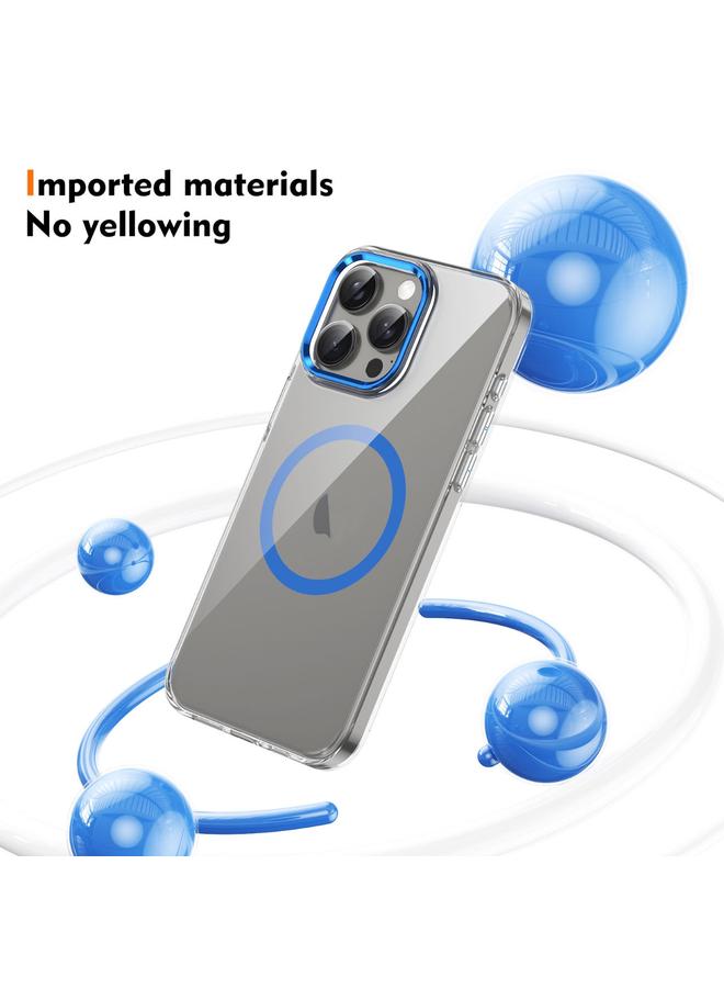 زبون جراب لهاتف iPhone 13 Pro Max Ice Feel HD شفاف MagSafe PC غطاء كامل للهاتف - Image 5