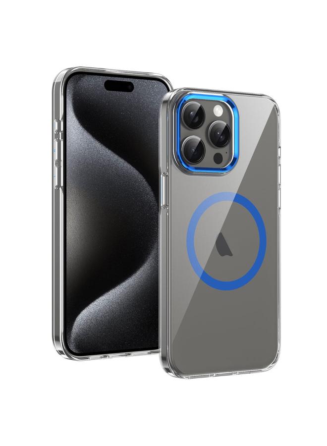 زبون جراب لهاتف iPhone 13 Pro Max Ice Feel HD شفاف MagSafe PC غطاء كامل للهاتف - Image 1