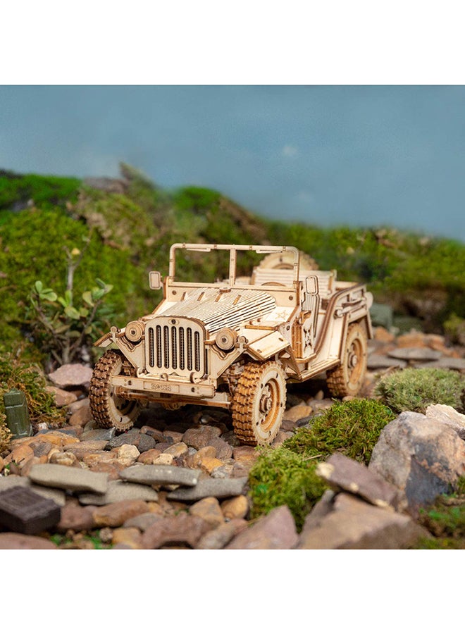 ROKR 3D Puzzle For Adults-Mechanical Car Model Kits - Image 4