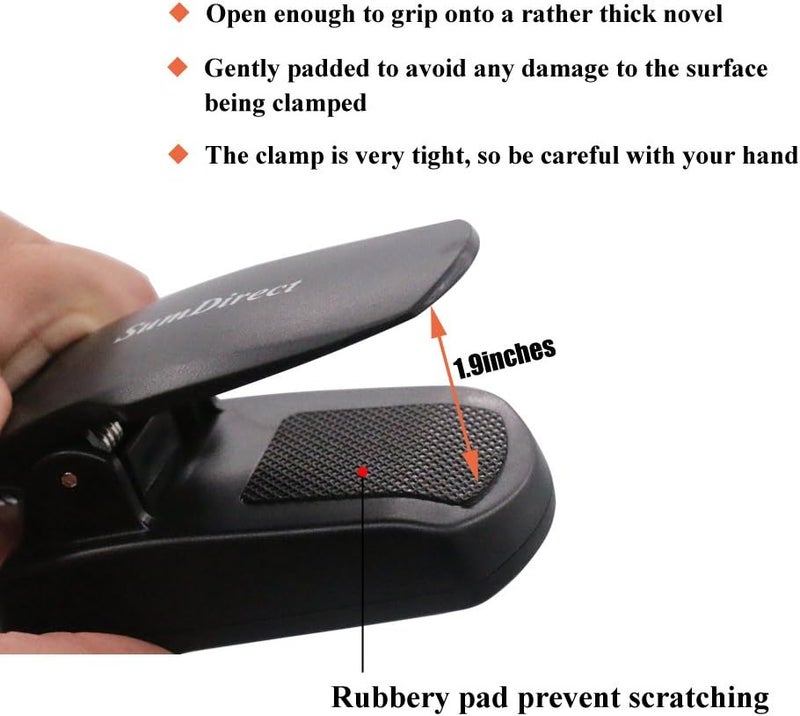 SumDirect Music Stand Light - 9 LED Adjustable Clip on Piano Lights, USB and Battery Operated, Perfect for Piano, Book Reading, Orchestra, Podium, Easel - Image 4