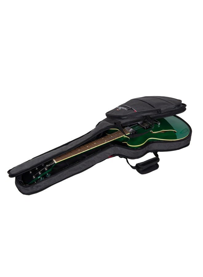 Crossrock Padded Backpack Bag for 335 Style 6-String Semi-Hollow Electric Guitars-Dark Grey (CRSG107-335DG) - Image 4