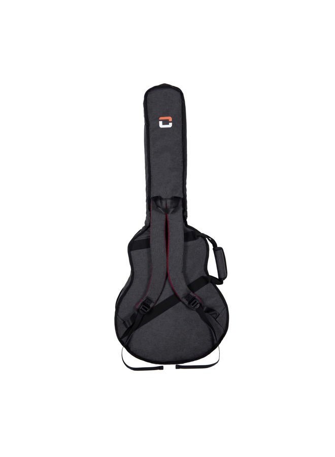 Crossrock Padded Backpack Bag for 335 Style 6-String Semi-Hollow Electric Guitars-Dark Grey (CRSG107-335DG) - Image 2