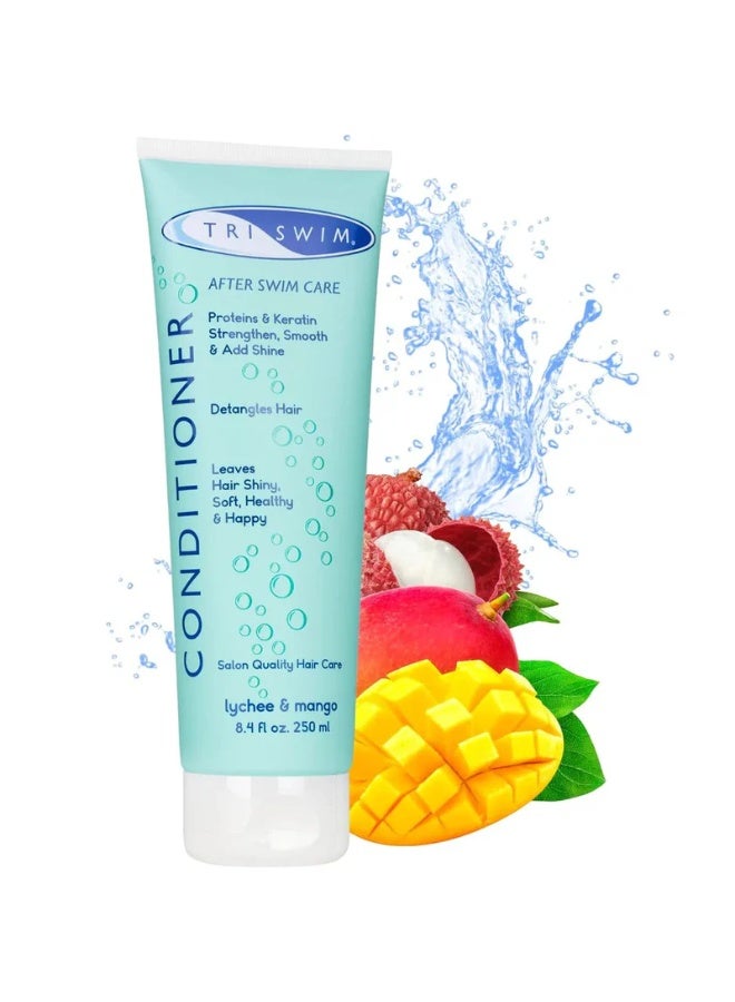 Triswim - Hair Conditioner for Swimmers, after Swim Care, Moisturizing Conditioner for Hair, Vegan, Hair Conditioners for Active People - 251ml - Image 4