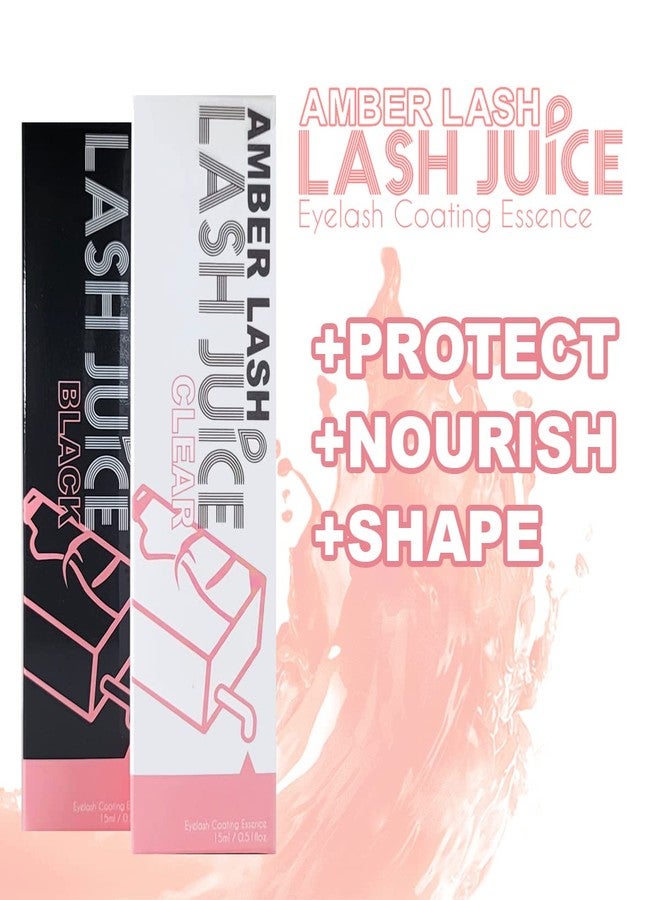Amber Lash Lash Juice by Amber Lash, 3-in-1 Coating Sealant for Eyelashes with Lash Extensions and or Lash Lift Perm, Lash Serum to Protect, Nourish and Promote Healthy Thicker Fuller (Black) - Image 3