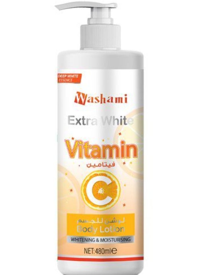 لوشن الجسم إكسترا وايت بفيتامين سي 480 مل