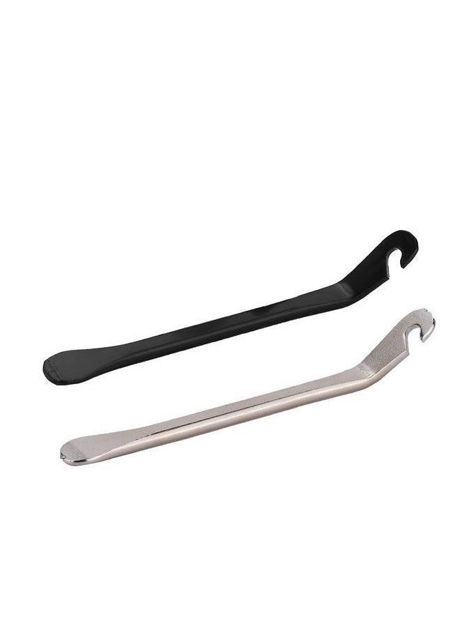 yongsheng 4PCS Bike Tire Lever, Portable Bicycle Tire Lever Hardened Carbon Steel Spoon Bike Tire Repair-Carbon Steel Bicycle Spoon Levers  - Image 1
