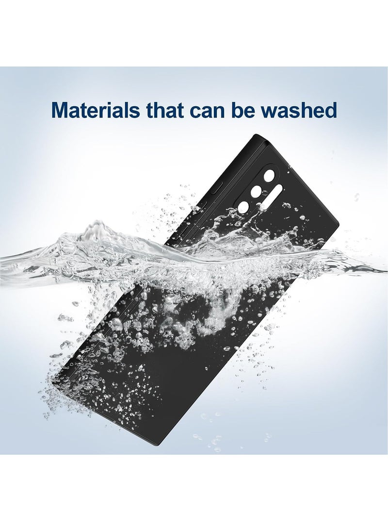 DUSALA Samsung Galaxy Note 10 Plus Case Cover soft TPU Transparent Silicone Gel Back Protective slim fit camera protection case Designed for Samsung Galaxy Note 10 Plus (Black) - Image 5