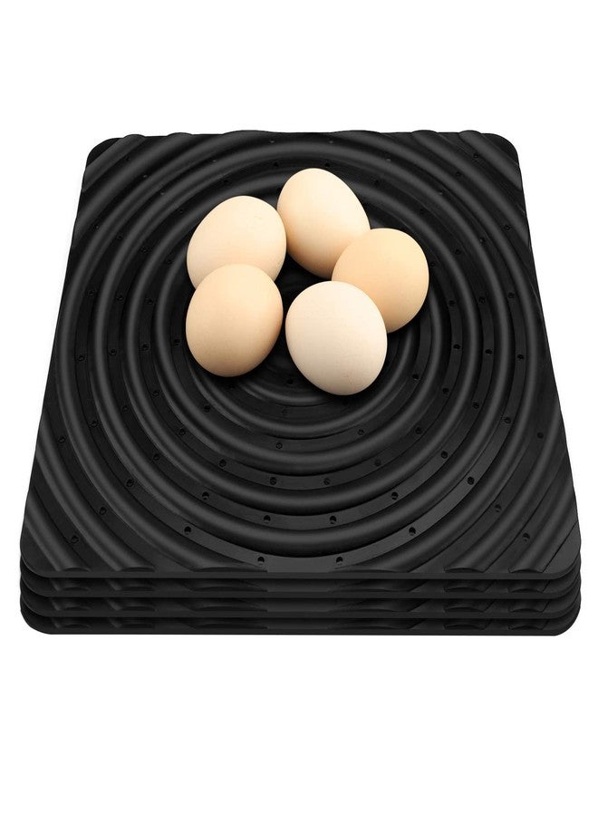 DenForste 4 Pack Washable Nesting Pads Chicken Nesting Boxes Chicken Bedding for Chicken Coop, 13 x 12 inch - Image 1