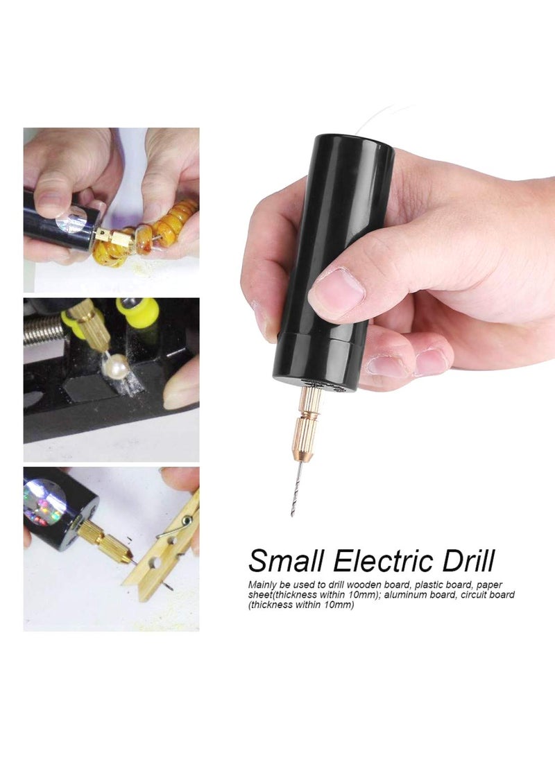 DIY Crafts Diy Crafts 11315 Usb Wire onOff Switch 3 Drill Bits Mini Micro Electric Hand Drill Bits Multicolor  - Image 4