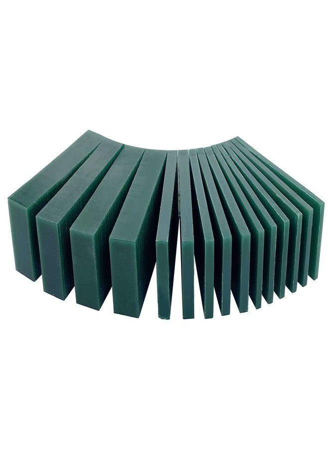 PHYHOO Carving Wax Block Lost Wax Casting Jewelry Molding Tool Mold Sculpting 1 Pound (Green Wax Slices) - Image 2