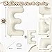 Togvu 40 Inch Beige WELCOME HOME Letter Balloon for Housewarming Party Decoraction Large Cream White HOME Foil Balloon Banner New Home Balloon Sign for Sweet Homecoming Celebration Welcome Home Baby Decor - Image 4