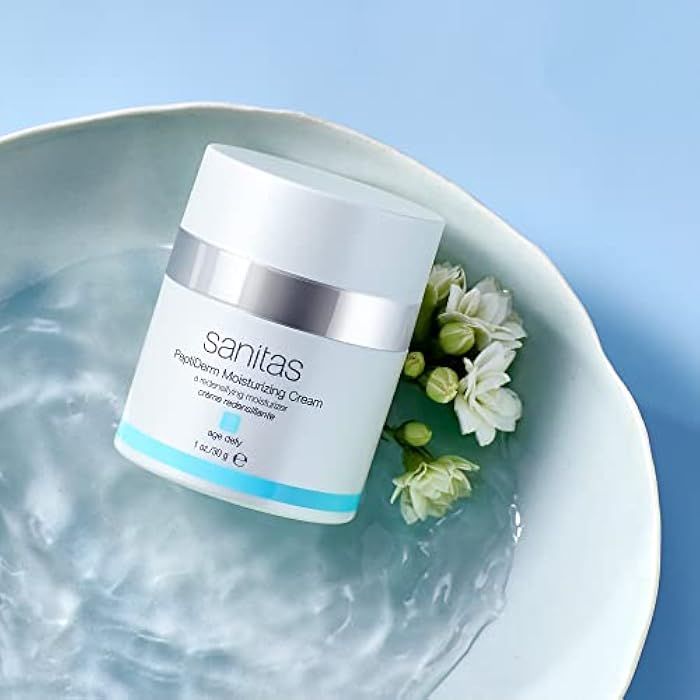 Sanitas Skincare PeptiDerm Moisturizing Cream, Peptides, Ultra Hydration, Moisturizer for Aging Skin, 1 Ounce - Image 3