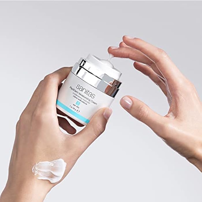 Sanitas Skincare PeptiDerm Moisturizing Cream, Peptides, Ultra Hydration, Moisturizer for Aging Skin, 1 Ounce - Image 4