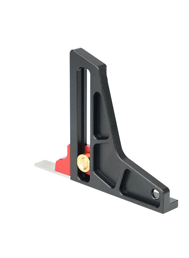 Aluminum Alloy Height Gauge Dual Scales Home DIY Woodworking Height Measurement Tool Tablesaw Depth Measuring Ruler  - Image 1