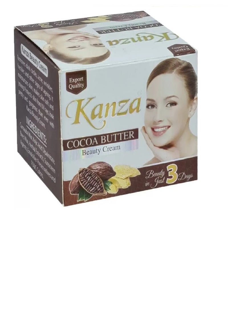 كنزه 3قطع من كريم الجمال لتفتيح بزبدة الكاكاو 3X50 جرام - Image 4