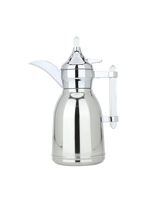 Dallah Shahd Silver With A Transparent Handle 0.6L