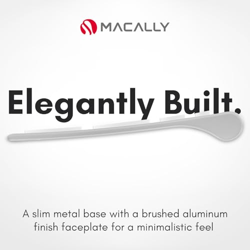 Macally Wired Keyboard for Mac | Compatible Apple Keyboard (78 Keys, Plug and Play USB) Compatible with MacBook Pro/Air, iMac, Mac mini/Pro, Laptop, Computer Desktop - Image 4