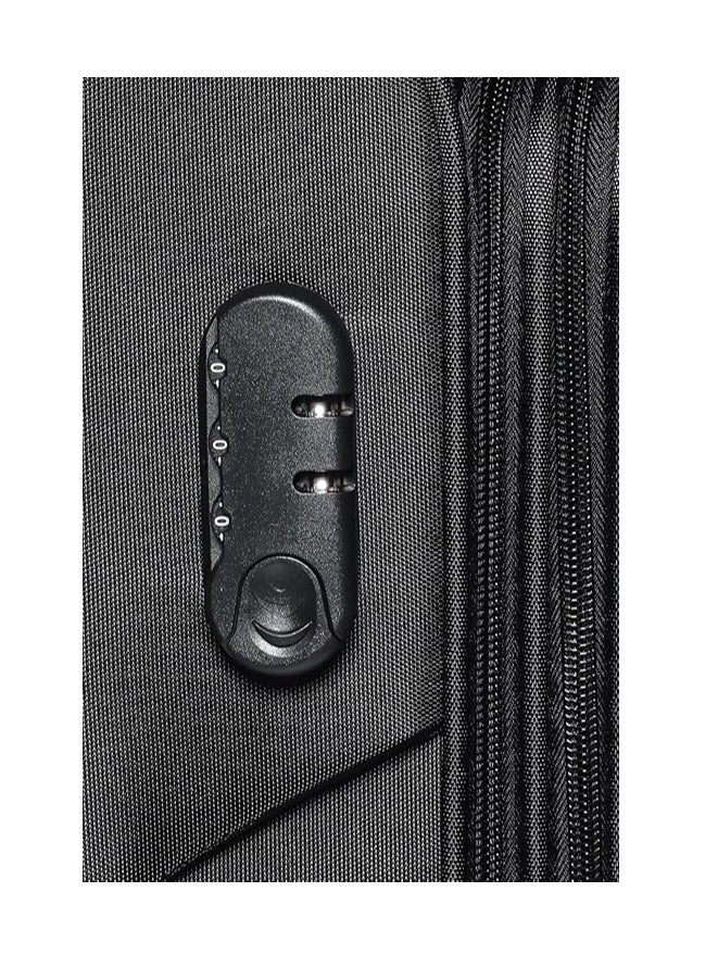 Polo 3 Piece Spinner Luggage Set 20/24/28 Inch Oxford Cloth Polyester Interior 3 Pieces Black - Image 4