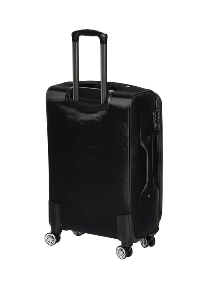 Polo 3 Piece Spinner Luggage Set 20/24/28 Inch Oxford Cloth Polyester Interior 3 Pieces Black - Image 2