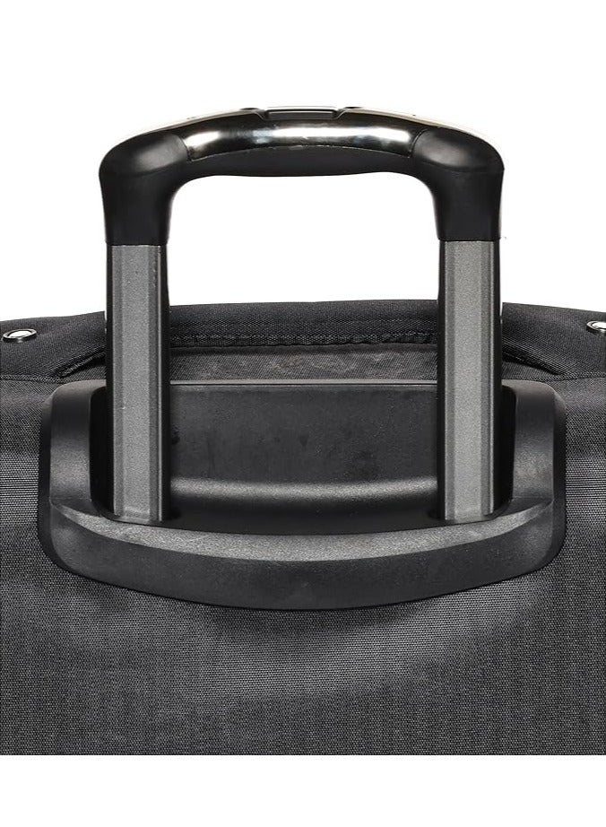 Polo 3 Piece Spinner Luggage Set 20/24/28 Inch Oxford Cloth Polyester Interior 3 Pieces Black - Image 3