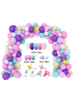 Unicorn Balloons Arch Garland Kit, Unicorn Birthday Party Decorations For Girls Confetti Light Purple Aqua Blue Pink Balloons Set Wedding Baby Shower Party Supplies - pzsku/Z26B60D33EB4FFBD75F9CZ/45/_/1680517435/386eb0a3-b4b5-4a52-9eef-996dc70b4a02