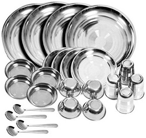 Royal sapphire Stainless Steel Dinner Set of 24 Pcs