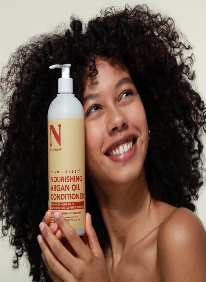Dr. Natural Conditioner, Argan Oil, 16 oz - Hair Conditioner for All Hair Types - Promotes Hair Growth and Scalp Health - Conditioner for Frizzy, Dry Hair - Infused with Green Tea and Kelp Extract - Image 5