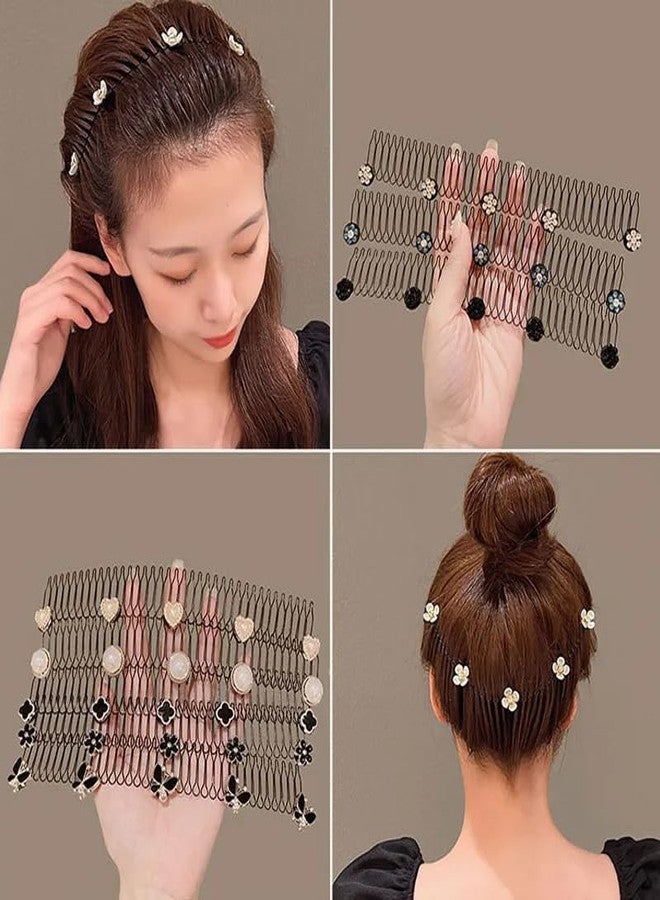 Gra8 U Shape Hair Finishing Fixer Comb - Stretchable Invisible Hair Clips for Women & Girls | Non-Slip Hair Styling Tool for All Hair Types | Perfect for Updos and Everyday Use (1 pcs) - Image 4