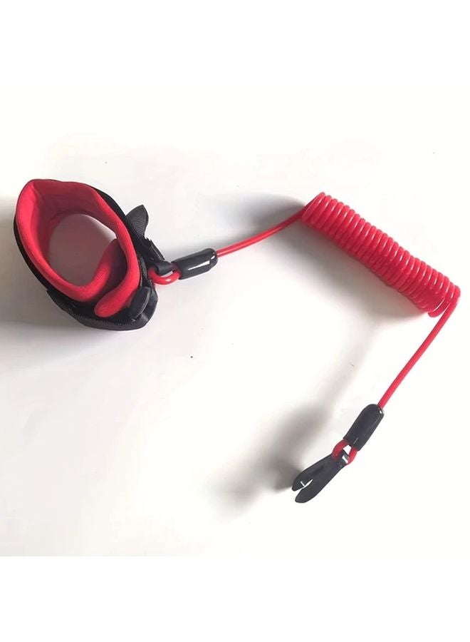 سلك مفتاح أمان القطع البحري الأزرق مع مفتاح للزوارق الآلية والرحلات البحرية والزوارق السريعة - Image 3