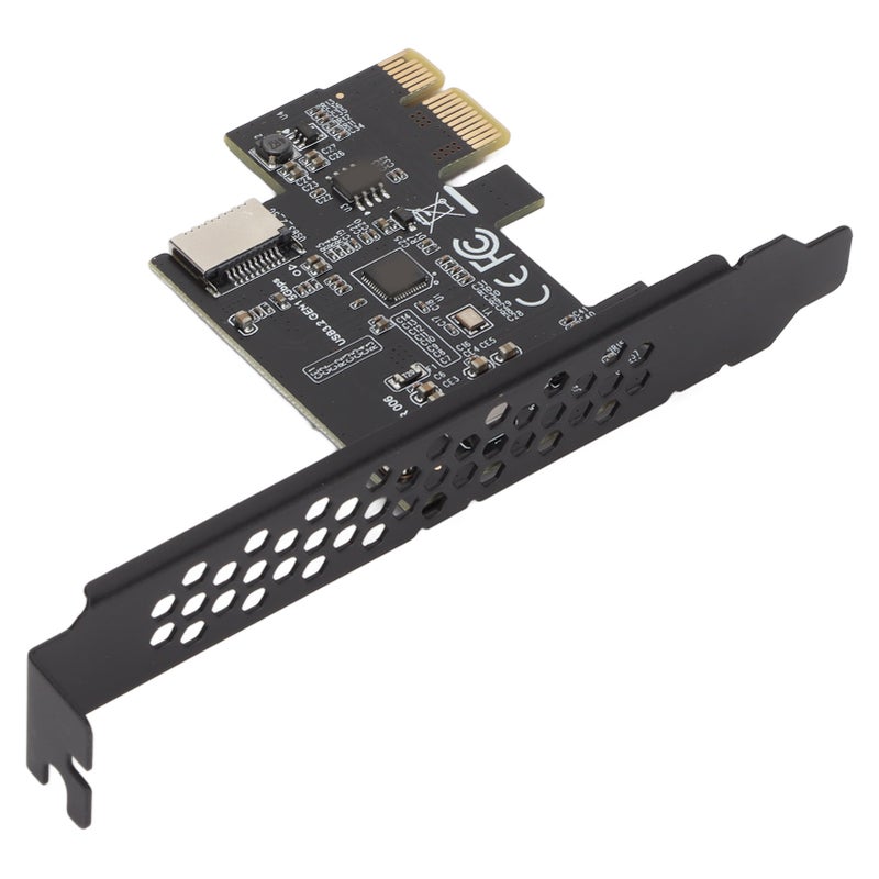 USB3.2 PCI E Riser Card Ceramic Capacitors Double Protection Fast Transmission Speed PCI E to Type E Riser Card for PC Black - Image 5