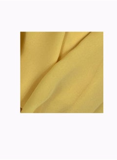 Perfectory PERFECTORY Women Lightweight Solid Chiffon Hijab Shawl Soft Premium Abaya Shawl Wrap Scarves, Long Bridal Hijab Scarf- Mustard Yellow  - Image 2
