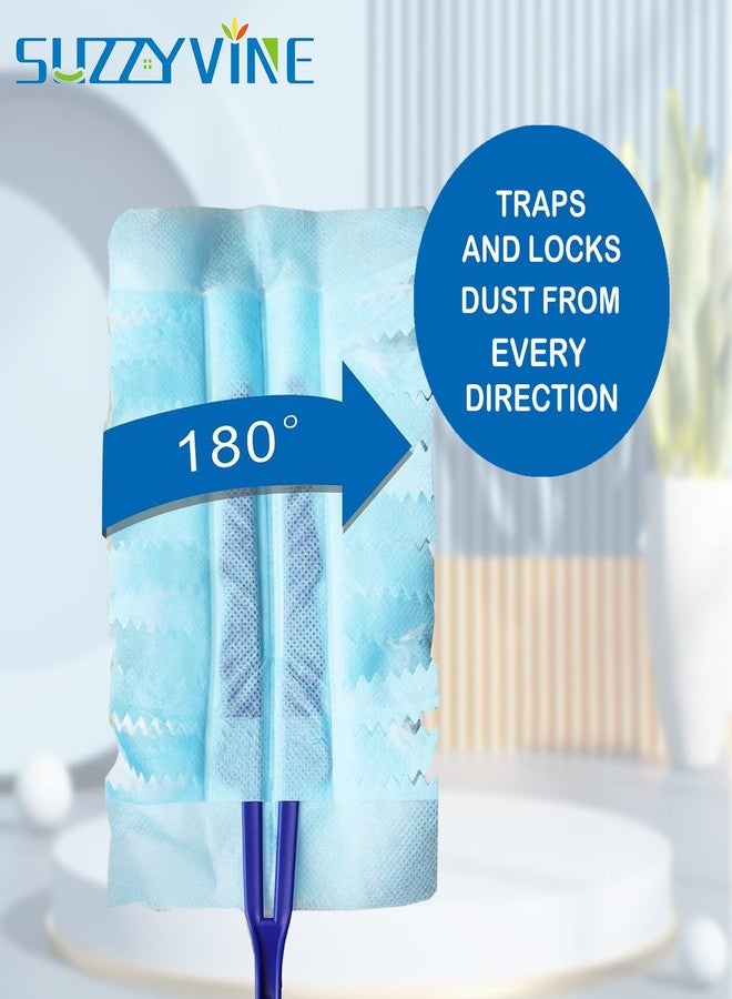 SUZZYVINE Disposable Duster Refills for Swiffer Duster Heavy Duty Electrostatic Duster Heads,Total 20 Count - Image 2